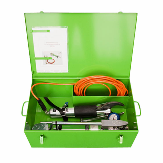 Kabelschneidgerät KS 110, Produkt im (grünen) Koffer, Produktansicht