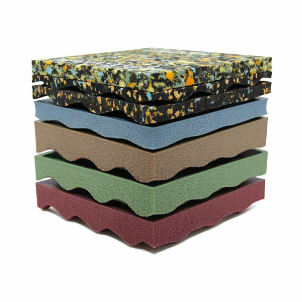 Trittschallschutz Acoustic Floor Mat (AFM), verschiedene Bodenmatten in der Übersicht, Produktübersicht